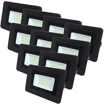 Éclairage 10x LED 100W Noir