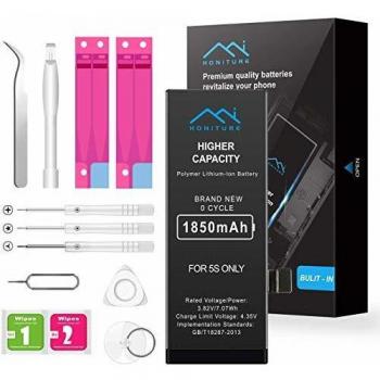 Modifica Batteria iPhone 5S: 1850 mAh + Kit Riparazione