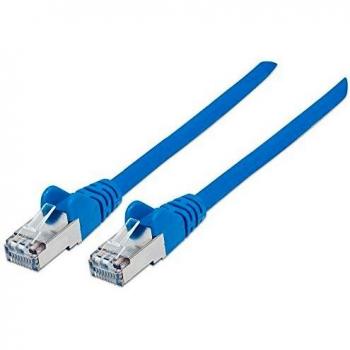 Intellinet 733533 Cable de Red Azul 3 m Cat6 con S/FTP