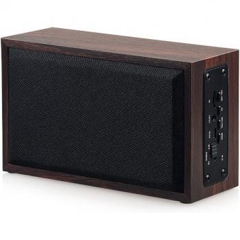 Altavoz de Madera Compacto y Conectividad BT