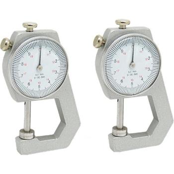 Outils d'épaisseur de poche, 0-20 mm, nouveauté, lot de 2