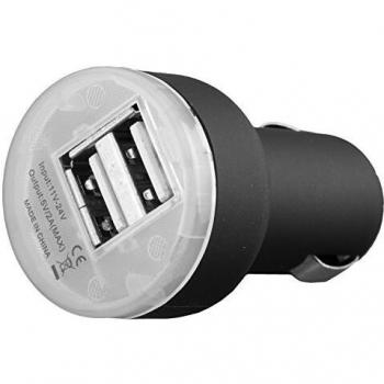 ZUJ Mini-USB KFZ-Ladegerät DUAL 2 Ampere