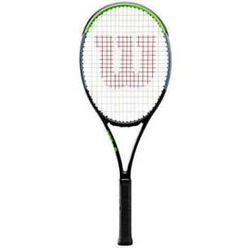 Wilson Blade 101L V7.0 TNS RKT Racchetta Da Tennis per Tutti i Gendeni Nero Grigio Lime