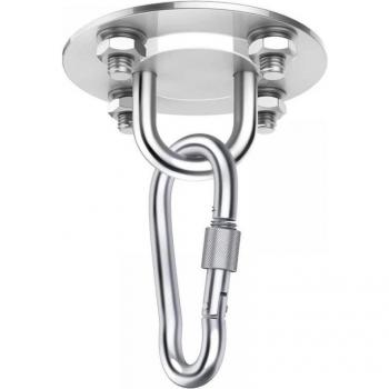 Cylmuk Ceiling Hook + Swivel Chair Kit – 1000 lb Capacity