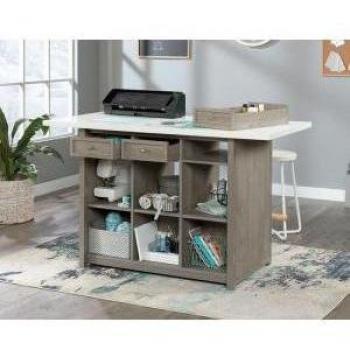 Teknik Office Craft Work Table Mystic Oak