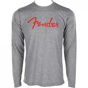Fender Authentic Spaghetti Logo Long Sleeve Top