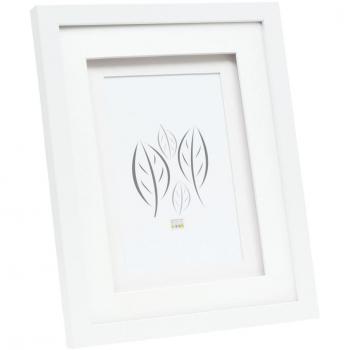Deknudt, eleganter Bilderrahmen, S65KK1 15x20 cm weiß