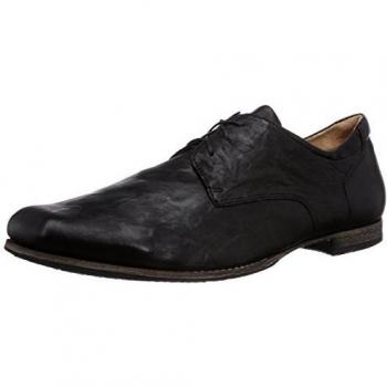 Think! Men's Guru Low Lace-up Shoes, Black