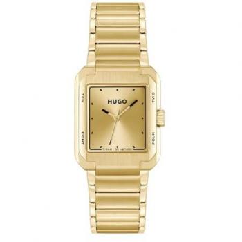 HUGO Herrenuhr mit Edelstahlarmband #THRIVE ANALOG