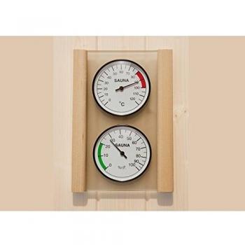 Weka Sauna Hygrometer und Thermometer Duo