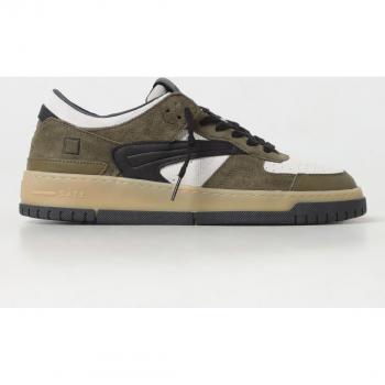 D.A.T.E. Striped Army Sneakers for Men