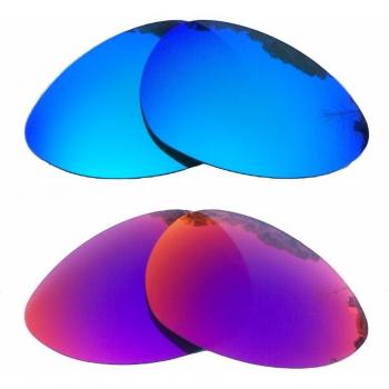 Lentes sustitutivos con efecto espejo hielo y noche para gafa de sol Crosshair S, bloqueo 100% UVA/UVB