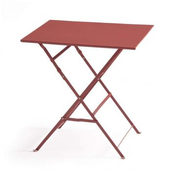 Redoute Intérieure – Table Pliante Carrée Métallique