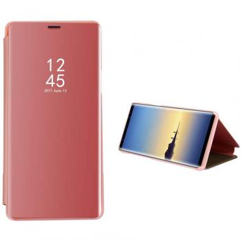 ICatchy Clear S View Standing Flip Case for Samsung Galaxy Note 9 (Rose Gold)