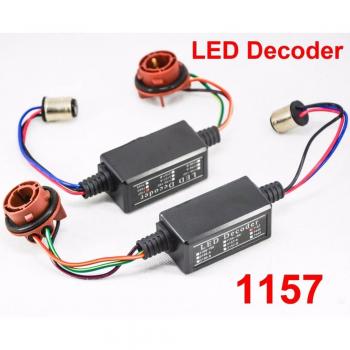 1157 BA15D LED-Lampen 8W mit integriertem Canbus Adapter