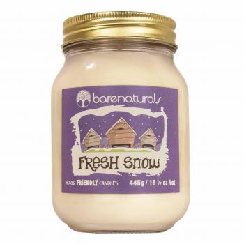 Barenatural Frost Essence Candle