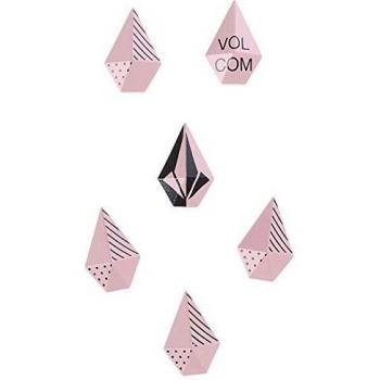 Volcom Damen Stomp Pads Stone Studs 6 Stück, Violett