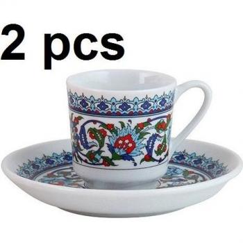 Fine Porcelain Turkish Coffee Set