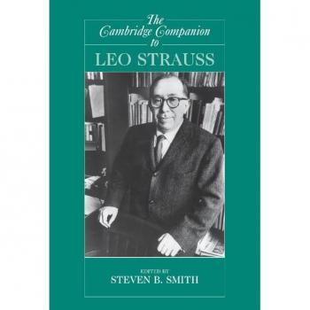 Vitalsource Technologies, Inc. Cambridge Companion To Leo Strauss