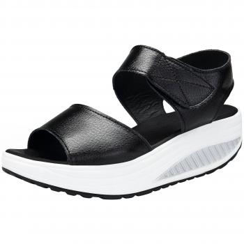 Damen-Strand-Schuhe Dafenp – Plateau-Peetoe Sandaletten