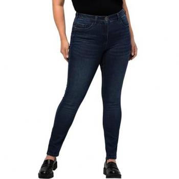 Jeans donna Sarah vita alta blu 48L