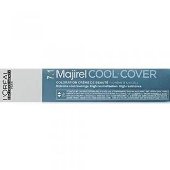 Tinte Permanente Cool Cover L'Oreal Professionnel Paris Majirel Cool Nº 7,1 (50 ml)