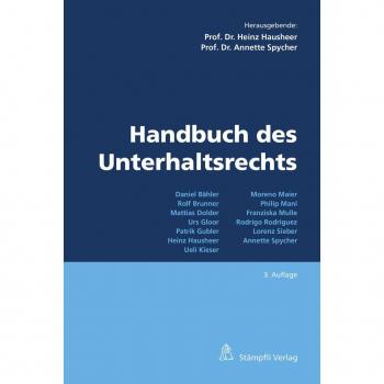 Handbuch des Unterhaltsrechts