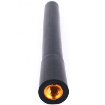 Antena di Rete Eosnow: Tozza Corta Nera, Compatibile AM/FM e Veicoli Pesanti