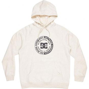 Raglan DC Shoes Felpa Bianco/Nero S Cappuccio