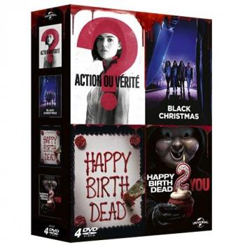 Coffret Épouvante : 4 Films d'Horreur en DVD