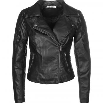 Noisy May NMRebel PU Jacket Girl-Kunstlederjacke schwarz