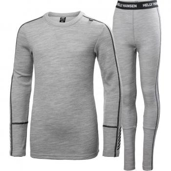 Conjunto Técnico Infantil Helly Hansen Lifa Merino