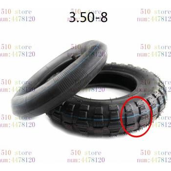 3.50-8 inch Little Monkey bike tires with inner tubes