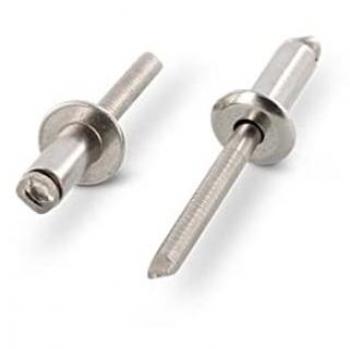 Rivets Pop Inox A4 AISI 316 Ø 3.2-4-4.8-5-6 mm – 5x10 – 500 – OC‑PRO