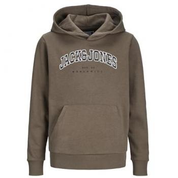 Jack & Jones Junior JJECaleb Kapuzenpullover in Braun 128
