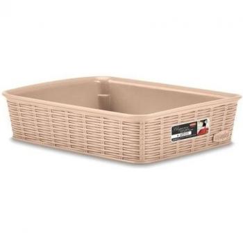 Cesto di Lintone Cashmere Medium – Eleganza, 25×19×6 cm