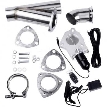 Kit Catback Remoto: Escape 2,25” + Cabezales Acero Inoxidable