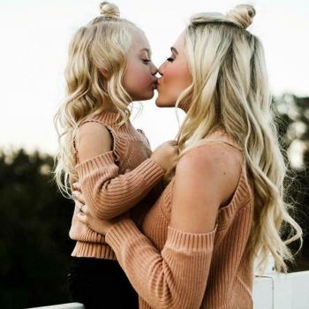 Top Otoñal para Mamá y Bebé