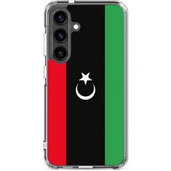 Samsung Galaxy S24 Plus Protective Sleeve, Libya Flag, Flexible, Multi‑Color