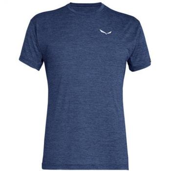 SALEWA Puez Melange Dry S/S T-Shirt für Männer – Blau, 58