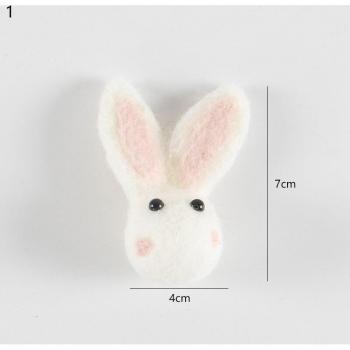 Accesorios decorativos de lana fieltro para niños