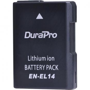DuraPro Dual Ladegerät und 2x EN-EL14 Akkus für Nikon