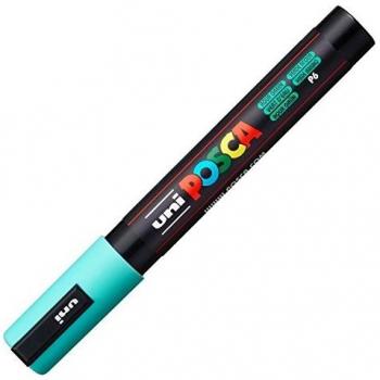 MARQUEUR POSCA MOYEN POINTE CONIQUE 1.8/2.5MM VERT D'EAU