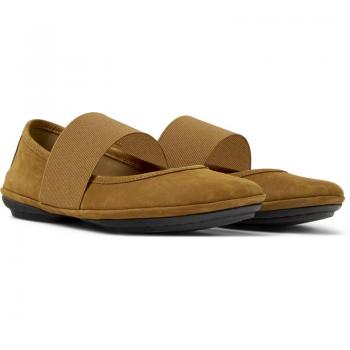 Marrón Right Ballerinas Camper Piel Mujer 36