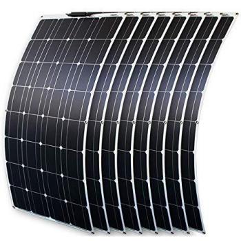 800W 12V Solarpanel 8 Stück 100W Flexible Solarzellen