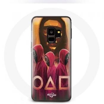 Coque Samsung Galaxy S9 Masques Squid Game Triangle Carré Cercle