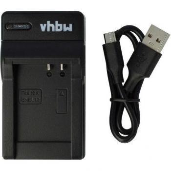 Dispositif de charge VH-BW adapté aux batteries Nikon Coolpix W300, A1000, B600, AW100, AW100s, S70