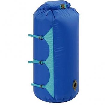 EXPED 100% Bolsa Impermeable de Compresión Tamaño Medio Azul