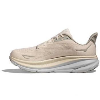 Hoka One One Clifton 9 Men's Road Running Shoes Beige/Oat Milk/Barley Size 12.5