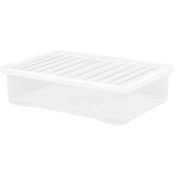Wham Crystal Plastic Underbed Storage Box